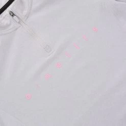 Women's Carrie Half Zip Top Grey / Black / Pink -Sporty Life Shop cari 273 0 gen gybkpk wmns p3