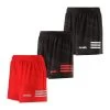 Connell Shorts 3 Pack Black / Red -Sporty Life Shop connell black blackred red