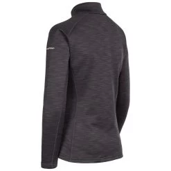 Trespass Women's Fairford Half Zip Fleece Top Black Marl 5 Trespass Women's Fairford Half Zip Fleece Top Black Marl -Sporty Life Shop fairford faflflk10001 bkm b 1