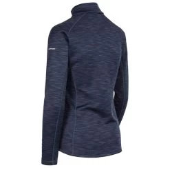 Trespass Women's Fairford Half Zip Fleece Top Navy Marl -Sporty Life Shop fairford faflflk10001 nvm b