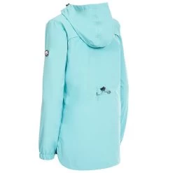Trespass Women's Flourish Waterproof Hooded Jacket Aquamarine -Sporty Life Shop fajkratr0037aqm 2