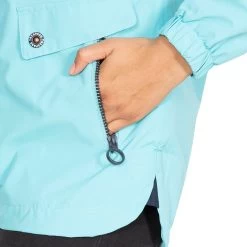 Trespass Women's Flourish Waterproof Hooded Jacket Aquamarine -Sporty Life Shop fajkratr0037aqm 7