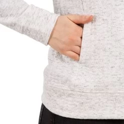 Trespass Women's Winnie Full Zip Hoodie Ghost Marl -Sporty Life Shop fatoswtr0009ghm 5