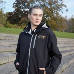 Guinness Men's Notre Dame Softshell Jacket Black -Sporty Life Shop gnd5005 model web