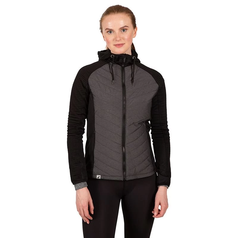 Trespass Women's Grace Full Zip Hybrid Jacket Black 3 Trespass Women's Grace Full Zip Hybrid Jacket Black