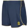 Women's Graphite Athletic Shorts Blue / Yellow -Sporty Life Shop graphite 178 athletic shorts mar aspen gold 1