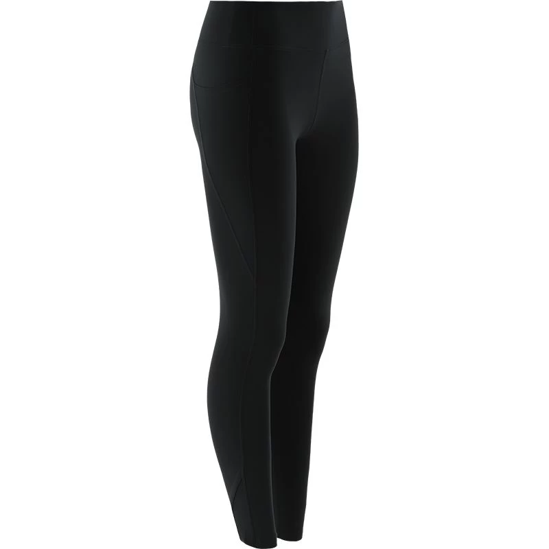 Women's Kora 7/8 Leggings Black / Silver 4 Women's Kora 7/8 Leggings Black / Silver - Image 2