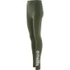 Women's Kourtney Full Length Leggings Khaki / White -Sporty Life Shop kourtney tight khaki wht 1