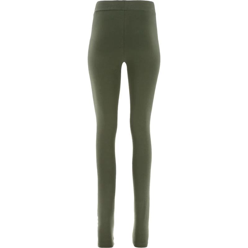 Women's Kourtney Full Length Leggings Khaki / White 4 Women's Kourtney Full Length Leggings Khaki / White - Image 2