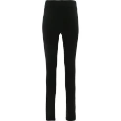 Women's Kourtney Regular Leggings Black / Gold -Sporty Life Shop kourtney040 full length tights blk gold 3 1