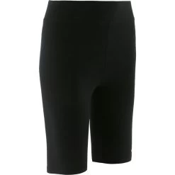 Women's Kourtney Cotton Cycling Shorts Black / White -Sporty Life Shop kourtney269 cotton cycling shorts blk wht 2