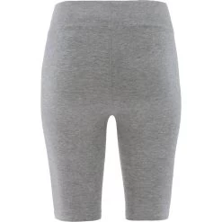 Women's Kourtney Cotton Cycling Shorts Grey / White -Sporty Life Shop kourtney269 cotton cycling shorts gry wht 3