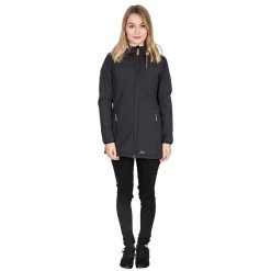 Trespass Women's Kristen Hooded Softshell Jacket Black