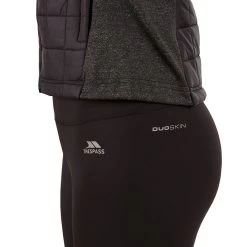 Trespass Women's Lyla Padded Gilet Black -Sporty Life Shop lyla fajkgitr0001 blx m05