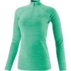Women's Madison Half Zip Midlayer Top Mint Green -Sporty Life Shop madi 064 0 gen gn wmns p1 1