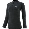 Women's Madison Half Zip Midlayer Top Black -Sporty Life Shop madi 064 gen bkxxx1 wmns p1