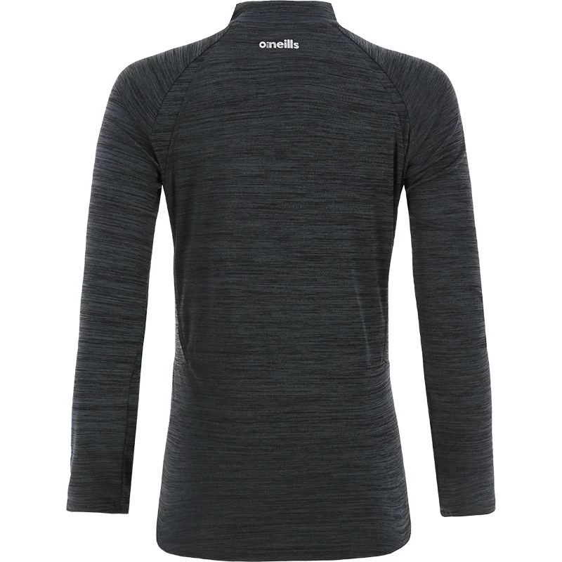 Women's Madison Half Zip Midlayer Top Black 4 Women's Madison Half Zip Midlayer Top Black - Image 2