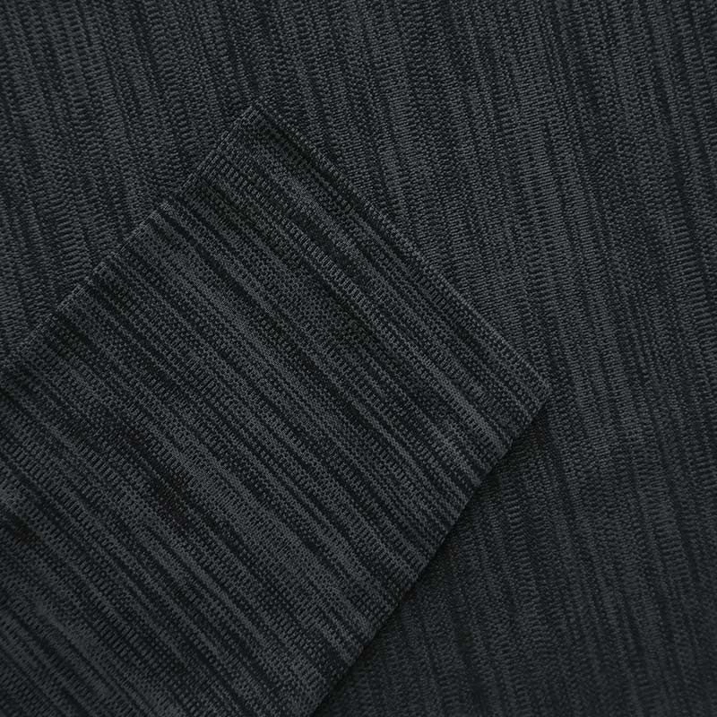 Women's Madison Half Zip Midlayer Top Black 8 Women's Madison Half Zip Midlayer Top Black - Image 6