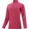 Women's Madison Brushed Half Zip Top Pink -Sporty Life Shop madi 122 0 gen pkxxx2 wmns p1 1