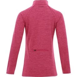 Women's Madison Brushed Half Zip Top Pink -Sporty Life Shop madi 122 0 gen pkxxx2 wmns p2 1