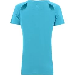 Women's Madison Cotton T-Shirt Blue -Sporty Life Shop madison 002 cotton tee grn 2