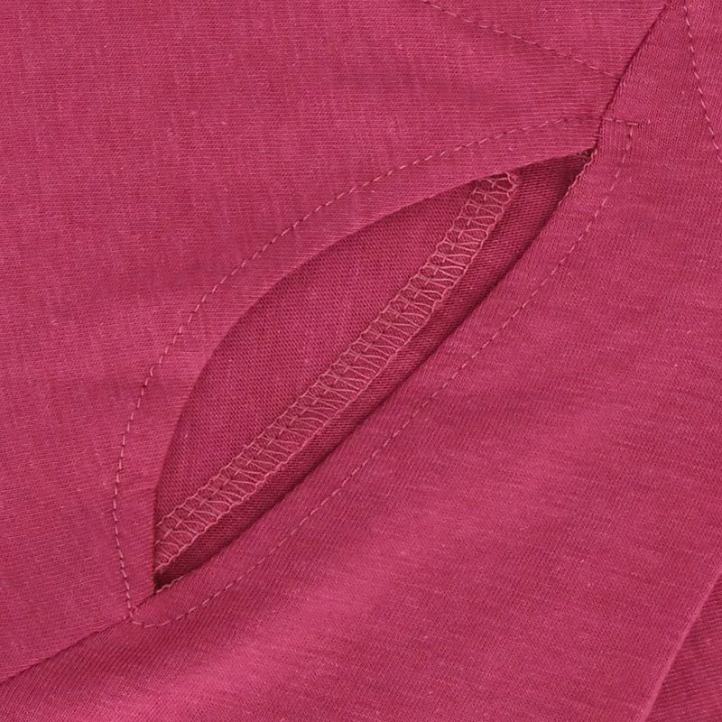 Women's Madison Cotton T-Shirt Pink 8 Women's Madison Cotton T-Shirt Pink - Image 6