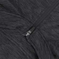 Women's Madison Brushed Half Zip Top Black -Sporty Life Shop madison 122 hz brush top mel tl blk 6