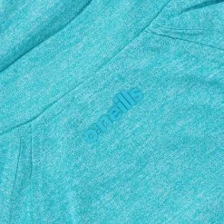 Women's Madison Half Zip Midlayer Top Blue -Sporty Life Shop madison 064 hz ml marl tl peacock blue 5