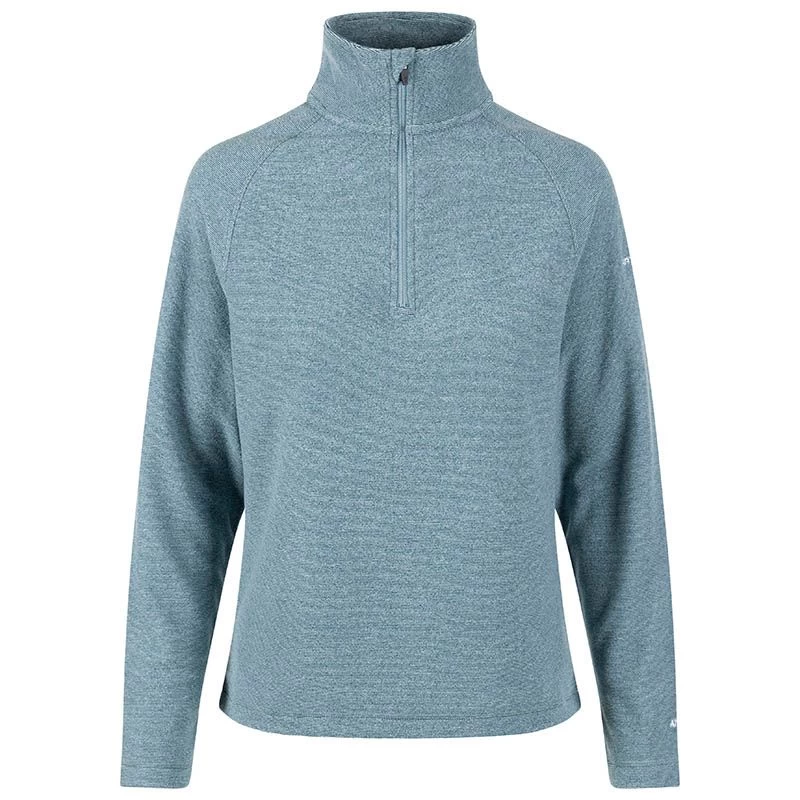 Trespass Women's Half Zip Fleece Top Storm Blue 3 Trespass Women's Half Zip Fleece Top Storm Blue