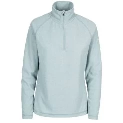 Trespass Women's Meadows Half Zip Fleece Teal Mist