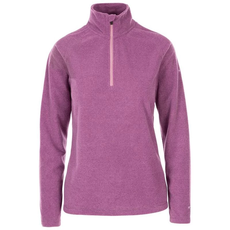 Trespass Women's Half Zip Fleece Wild Purple 3 Trespass Women's Half Zip Fleece Wild Purple