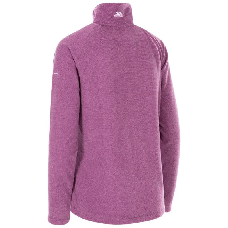 Trespass Women's Half Zip Fleece Wild Purple 4 Trespass Women's Half Zip Fleece Wild Purple - Image 2