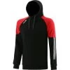 Women's Oslo Fleece Pullover Hoodie Black / Red / White -Sporty Life Shop oslo 011 2 gen bkrdwh adlt p1 2