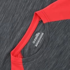 Women's Oslo T-Shirt Black / Red / White -Sporty Life Shop oslo 060 2 gen bkrdwh adlt p5 1