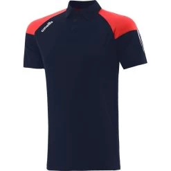 Women's Oslo Polo Shirt Marine / Red / White -Sporty Life Shop oslo 061 2 gen merdwh adlt p1 2