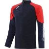 Women's Oslo Brushed Half Zip Top Marine / Red / White