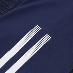 Women's Oslo Brushed Half Zip Top Marine / Red / White -Sporty Life Shop oslo 184 2 gen merdwh adlt p6 1