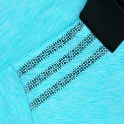 Women's Pluto Brushed Half Zip Top Blue / Dark Grey -Sporty Life Shop plut 184 3 gen bedgxx wmns p6 2