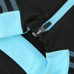 Women's Pluto Brushed Half Zip Top Dark Grey / Blue -Sporty Life Shop plut 184 3 gen dgbexx wmns p4 3