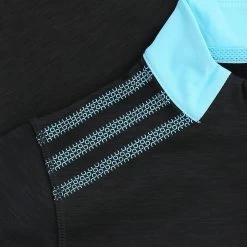 Women's Pluto Brushed Half Zip Top Dark Grey / Blue -Sporty Life Shop plut 184 3 gen dgbexx wmns p5 2 1