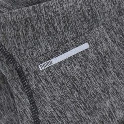 Puma Women's Favourite Heather Cat Training T-Shirt Puma Black Heather -Sporty Life Shop puma train fav heather cat tee blk heather 51952601 4