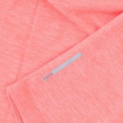 Puma Women's Favourite Heather Cat Training T-Shirt Georgia Peach Heather -Sporty Life Shop puma train fav heather cat tee georgia peach heather 51952624 5