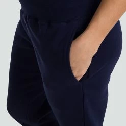 Canterbury Women's Tapered Cuffed Fleece Bottoms Navy -Sporty Life Shop q a005159769 f
