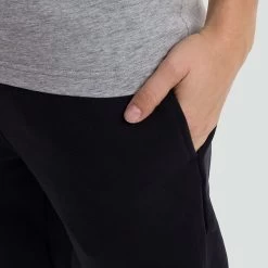 Canterbury Women's Tapered Cuffed Fleece Bottoms Black -Sporty Life Shop q a005159989 e