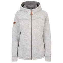 Trespass Women's Reserve Fleece Hoodie Storm Grey