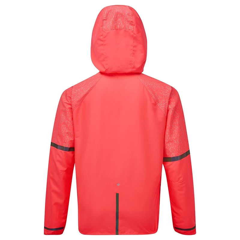 Ronhill Women's Life Nightrunner Jacket Hot Pink Marl / Pewter 4 Ronhill Women's Life Nightrunner Jacket Hot Pink Marl / Pewter - Image 2