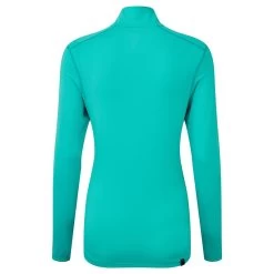 Ronhill Women's Tech Thermal Half Zip Top Jade / Grape -Sporty Life Shop rh 005742 wmns tech thermal 12 zip tee rh 00784 jadegrape back