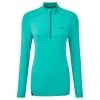 Ronhill Women's Tech Thermal Half Zip Top Jade / Grape 1 Ronhill Women's Tech Thermal Half Zip Top Jade / Grape -Sporty Life Shop rh 005742 wmns tech thermal 12 zip tee rh 00784 jadegrape front