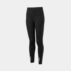 Ronhill Women's Tech Afterhours Tight Black / Reflect -Sporty Life Shop rh 006461 wmn s tech afterhours tight rh 00880 blackcharcoalrflct front 720x950