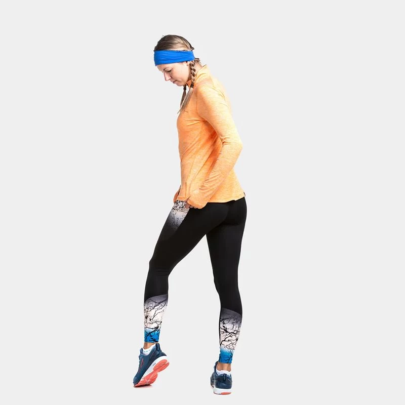 Ronhill Women's Life Practice Half Zip Mango / Grape - Image 2